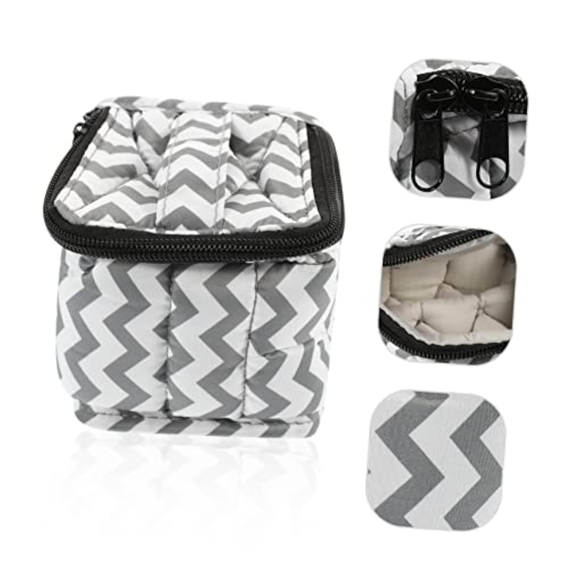 Nail Polish Organizer Bag for Travel, Protective Storage Case